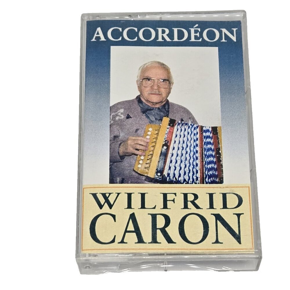 Wilfrid Caron Accordeon Vintage Cassette Tape Rimouki Canada Folk